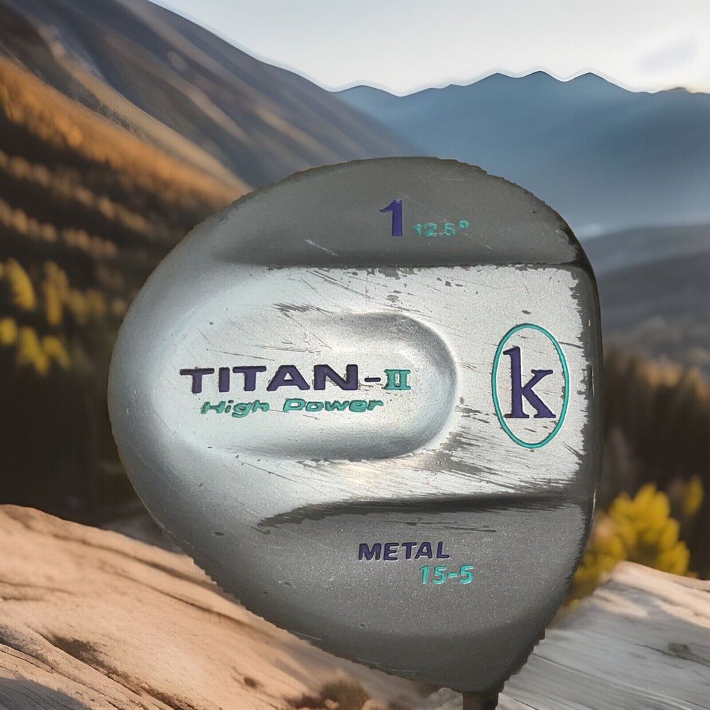 Knight TITAN-II High Power 12.5 Degree 1 Driver 44" RH ~ Reg Graphite Shaft - detail