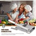 CGOLDENWALL Meat Bone Cutter Manual Household Biltong Slicer, Made of Food Grade