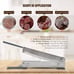 CGOLDENWALL Meat Bone Cutter Manual Household Biltong Slicer, Made of Food Grade