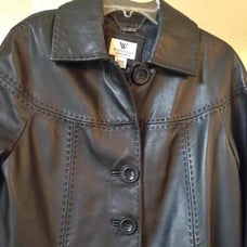 Leather jacket by Worthington.
