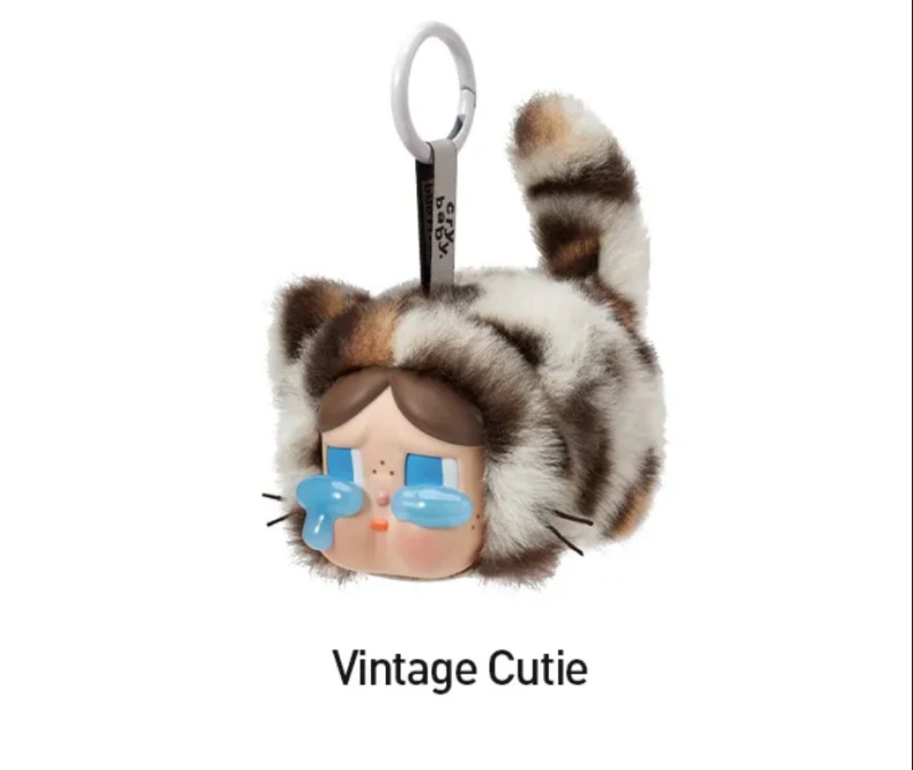 Pop Mart CRYBABY Wild but Cutie Series - Vinyl Plush Pendant Vintage Cutie