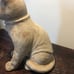 Concrete garden cat