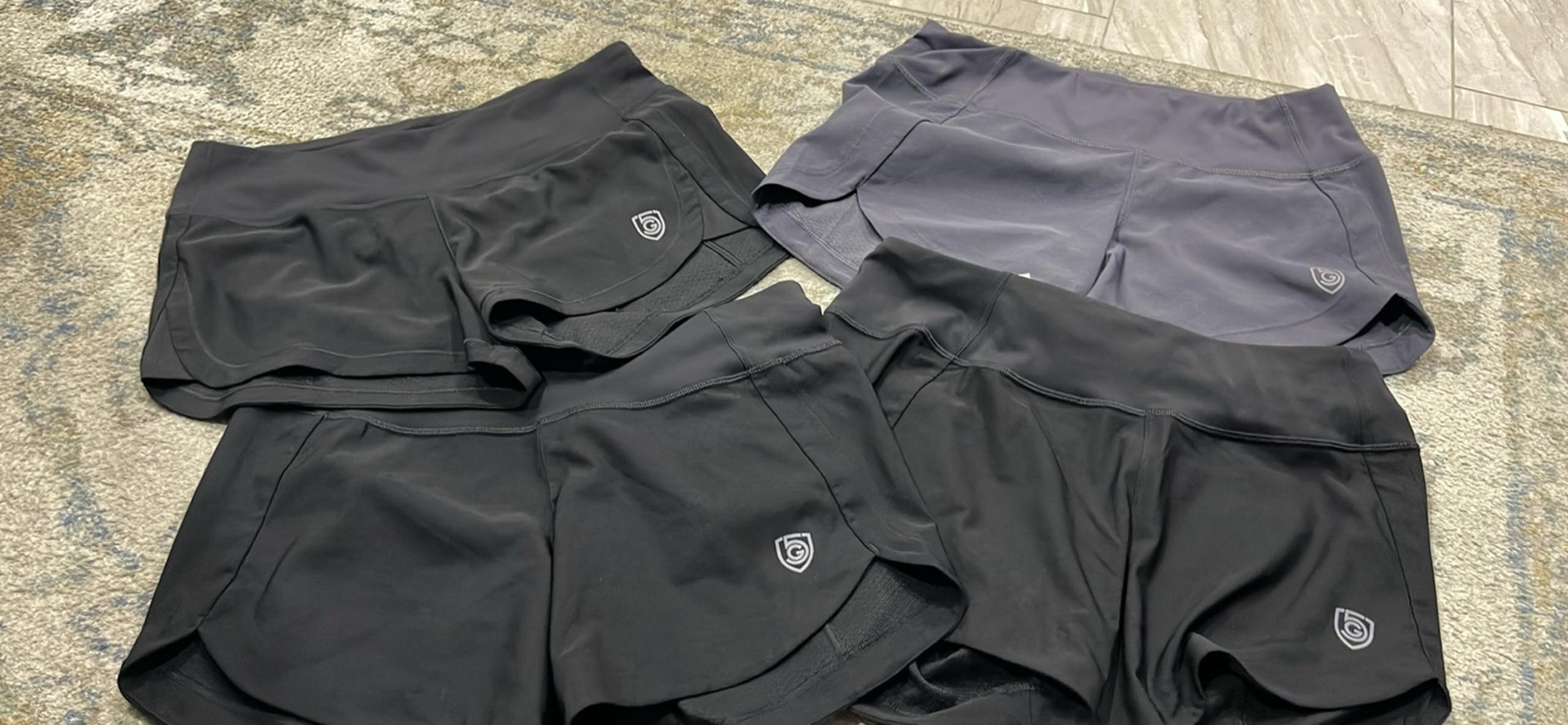 Lot Of 4 Women’s Goal Five Shorts Black / Grey Size Small
