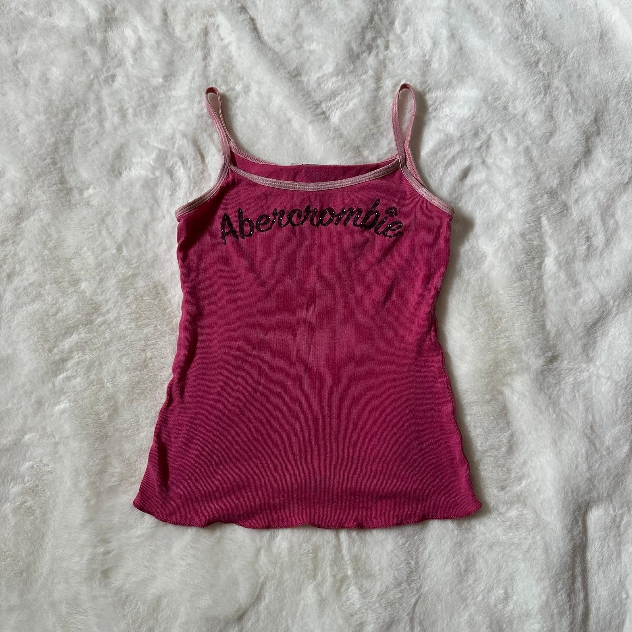 Vintage y2k Abercrombie baby tee tank top
