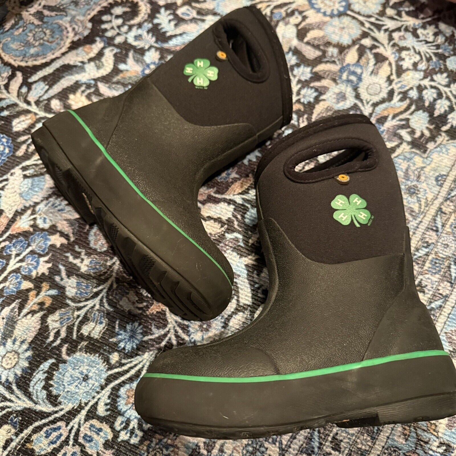 BOGS Kids Toddler Classic II 4-H Boots Waterproof Size 9
