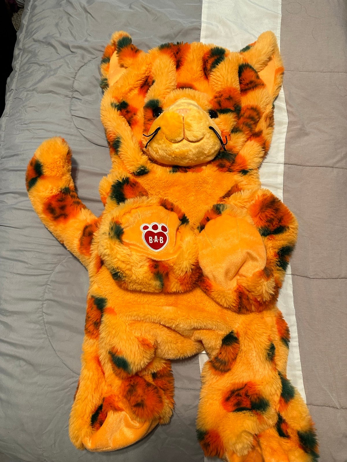build a bear jumbo pumpkin kitty