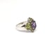 Vintage Seta Amethyst & Peridot cluster