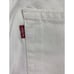 Levi's Jeans White 501 Button Fly Mens 34 X 34