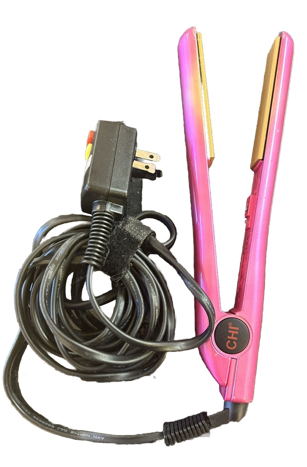 Ultra CHI Ceramic Hair Straightener Hot Flat Iron Pink