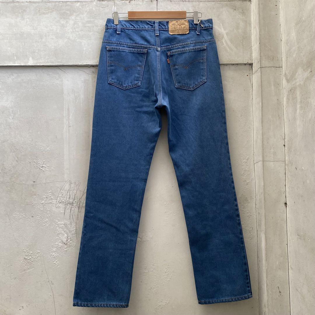 70s Levi's Vintage Denim Orange Tab