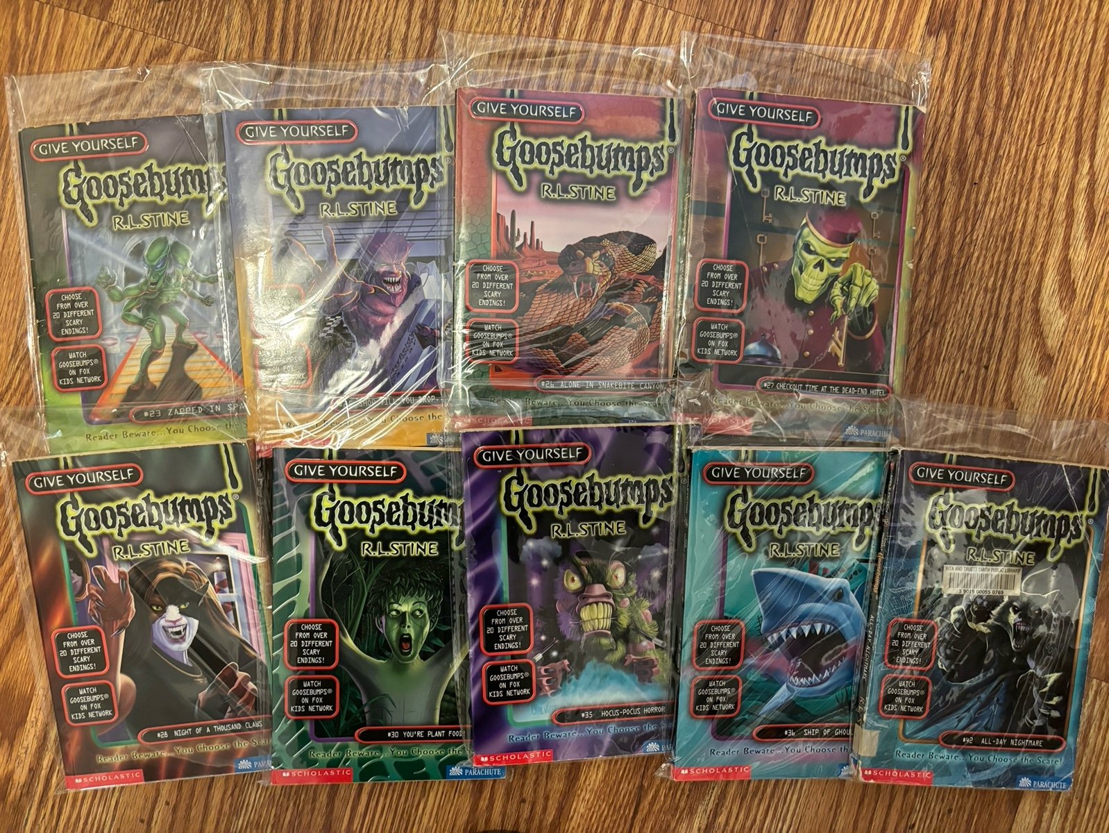 Give yourself goosebumps - R L Stine - black spine lot