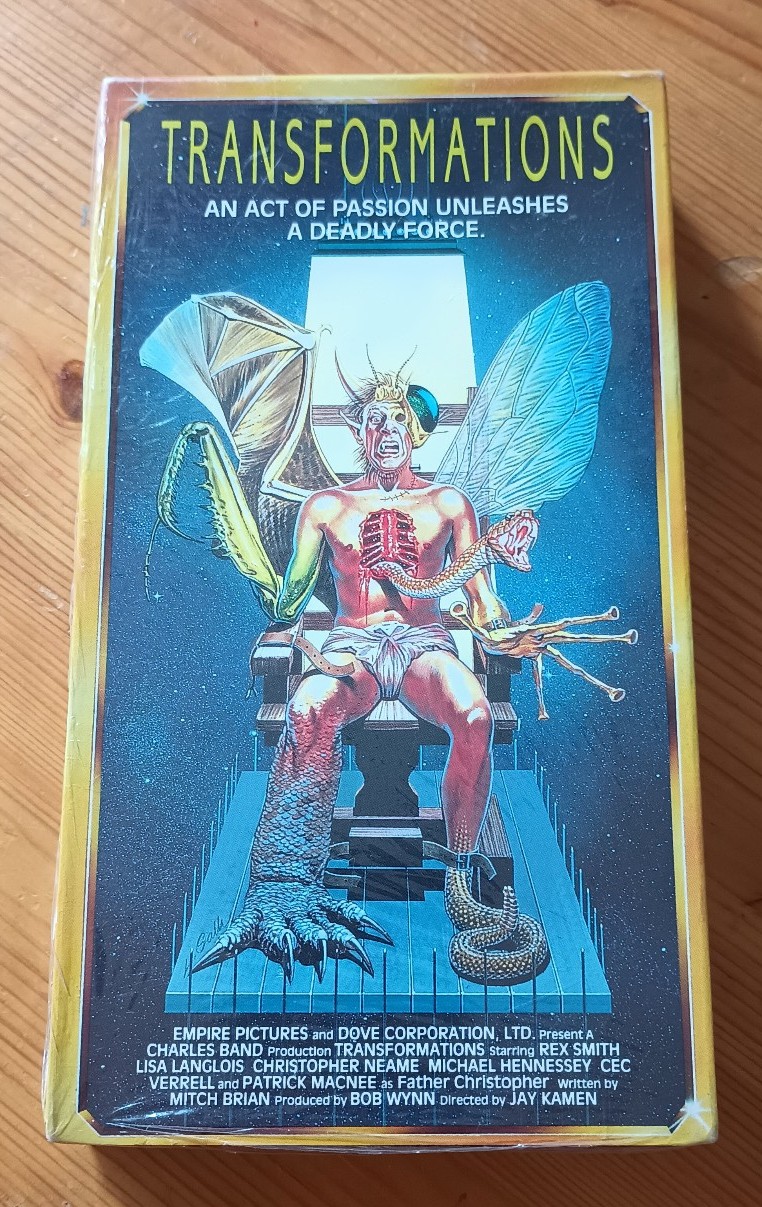 Rare - Transformations Sealed Horror VHS!