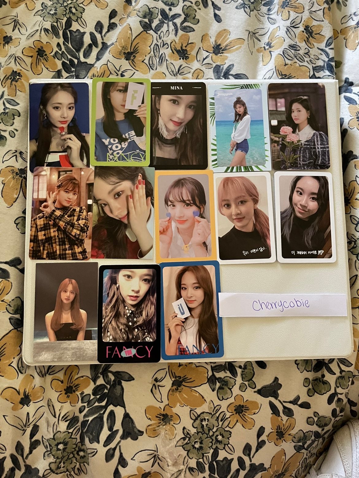 twice photocard