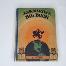 Vintage John Martin's Big Book No 14 1930 Childrens Stories Poems Pictures