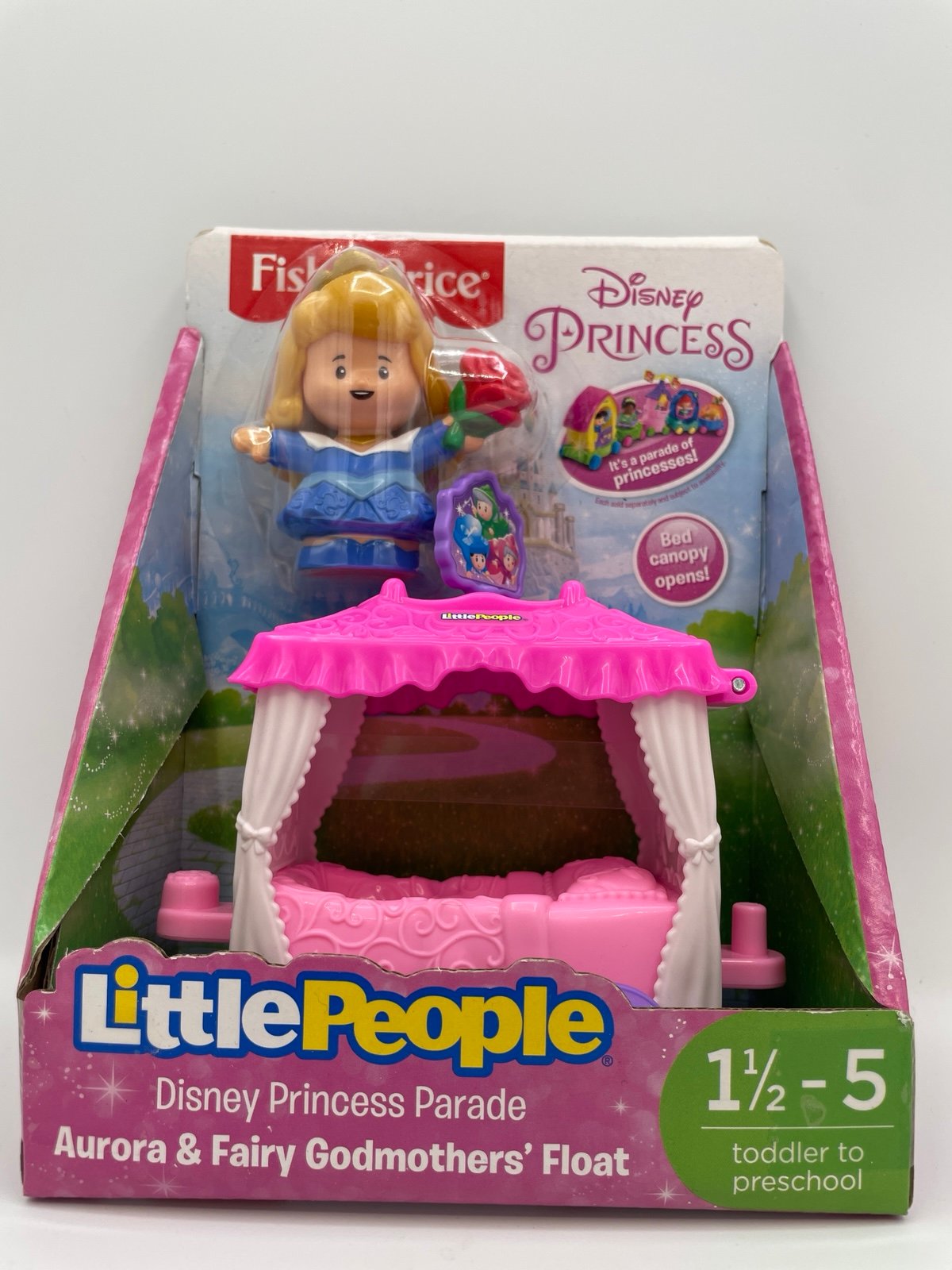 Disney Little People Parade Aurora & Fairy Godmother’s Float