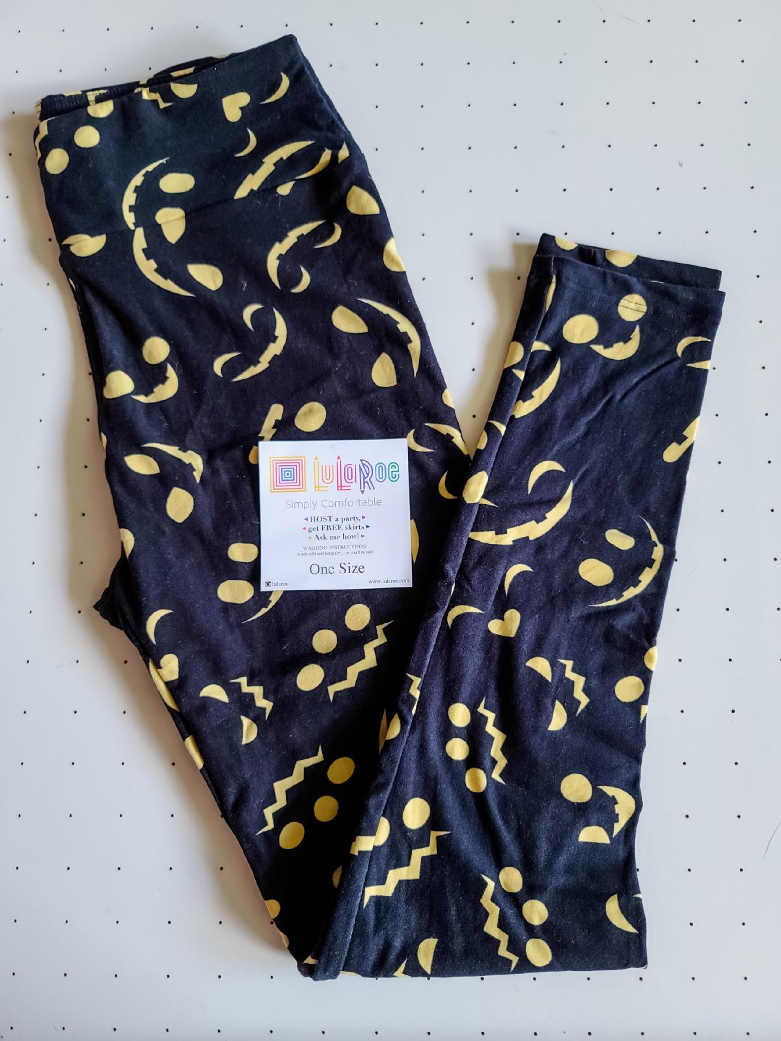 Lularoe Halloween Face leggings