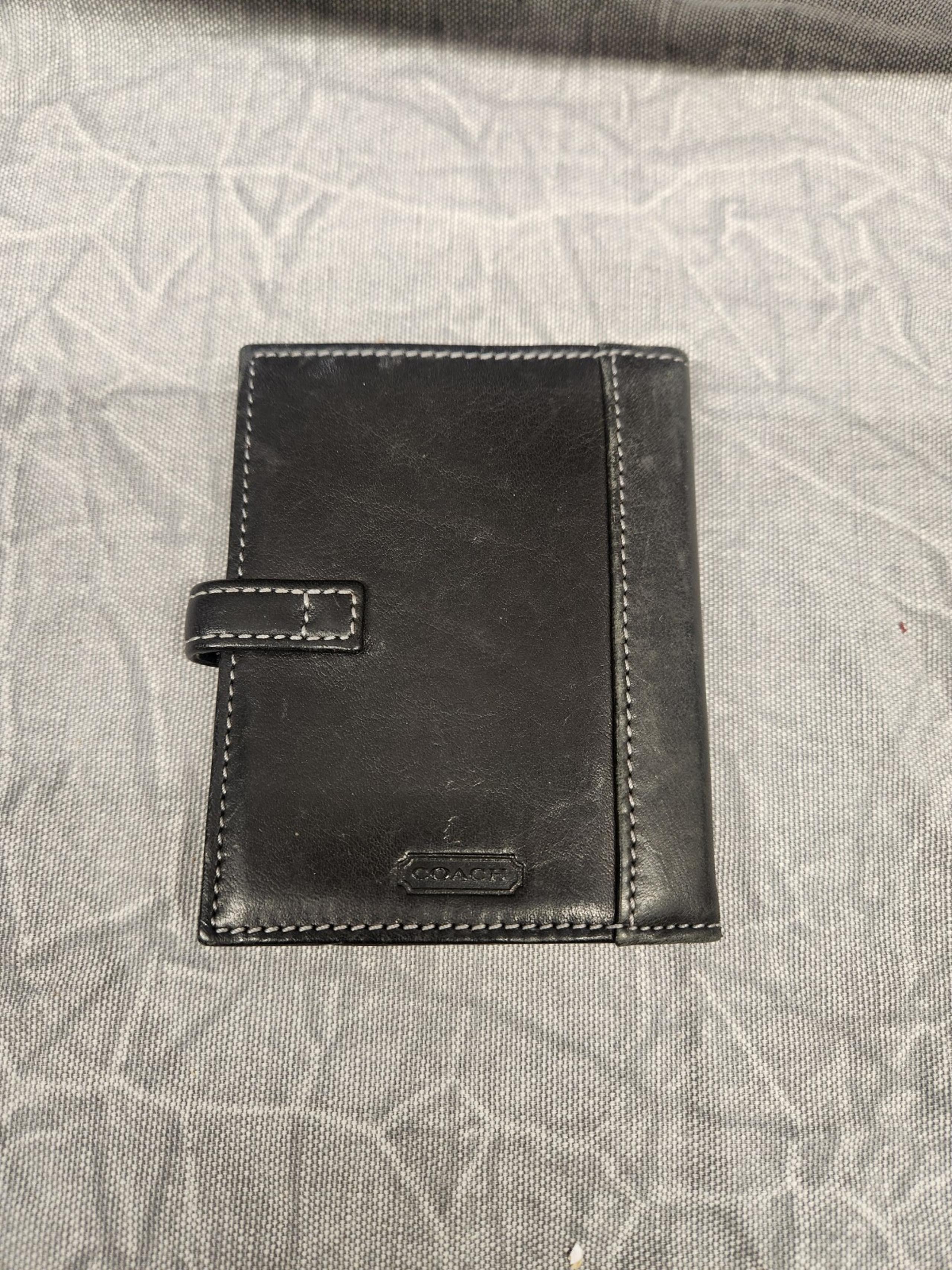 Vintage Coach Mini Fold Wallet / Picture holder