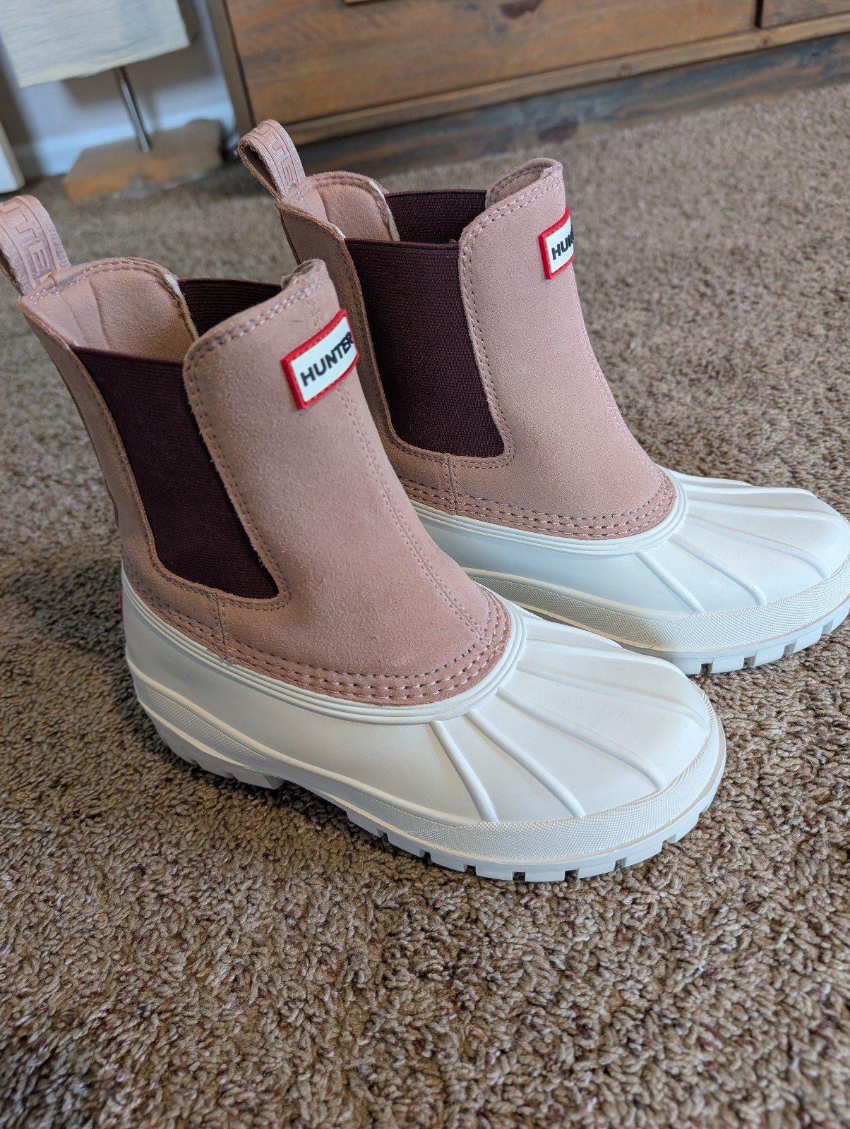 Hunter women's sutton waterproof leather boots size 8 - NEW without box