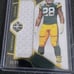 2020 Panini Limited AJ Dillon Rookie Patch 68 /99 Greenbay Packers