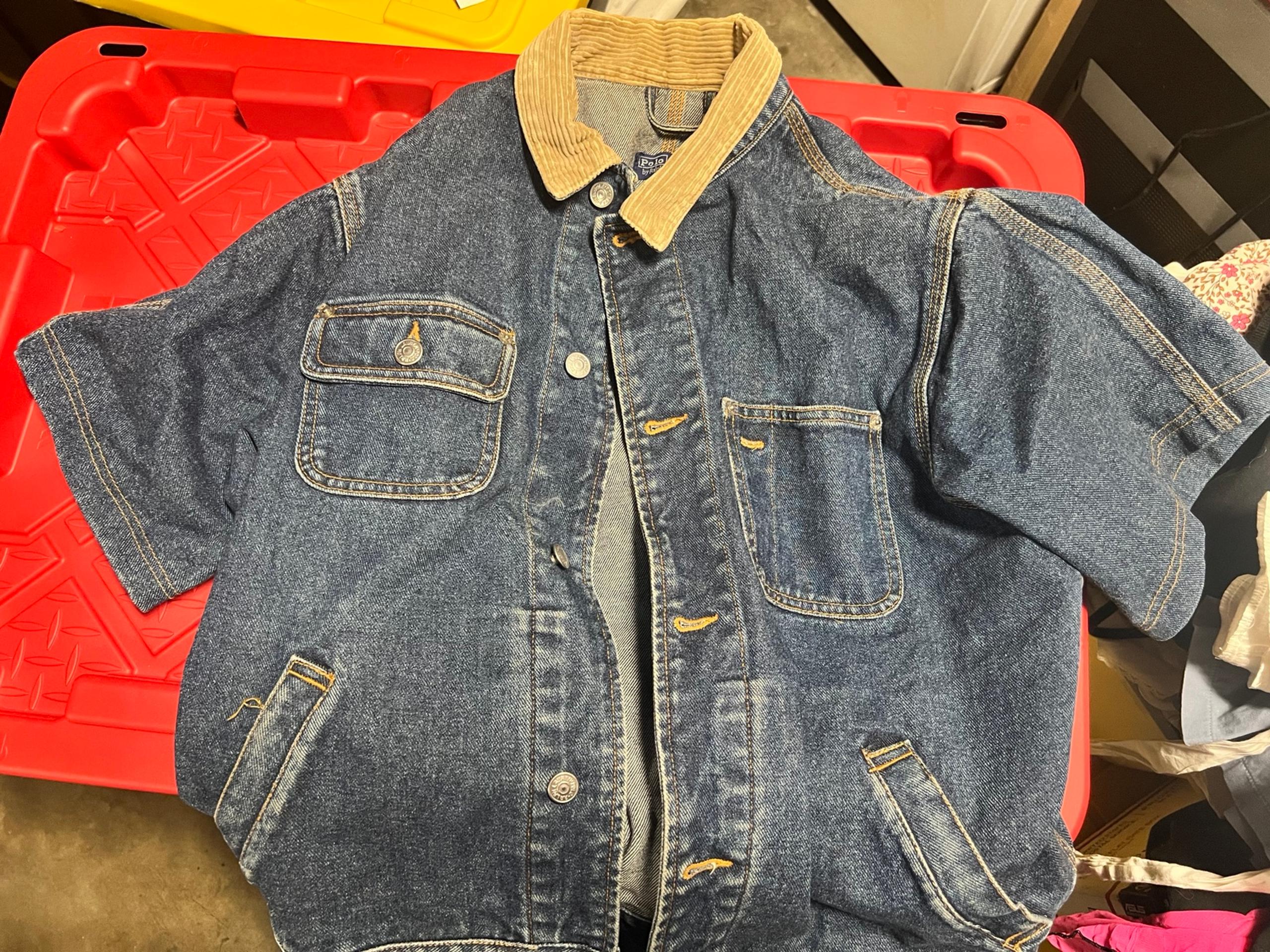 Polo ralph lauren denim shirt / jacket