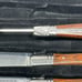 Trudeau Laguiole Steak Knives With Pakkawood Handles & Stainless Set of 4