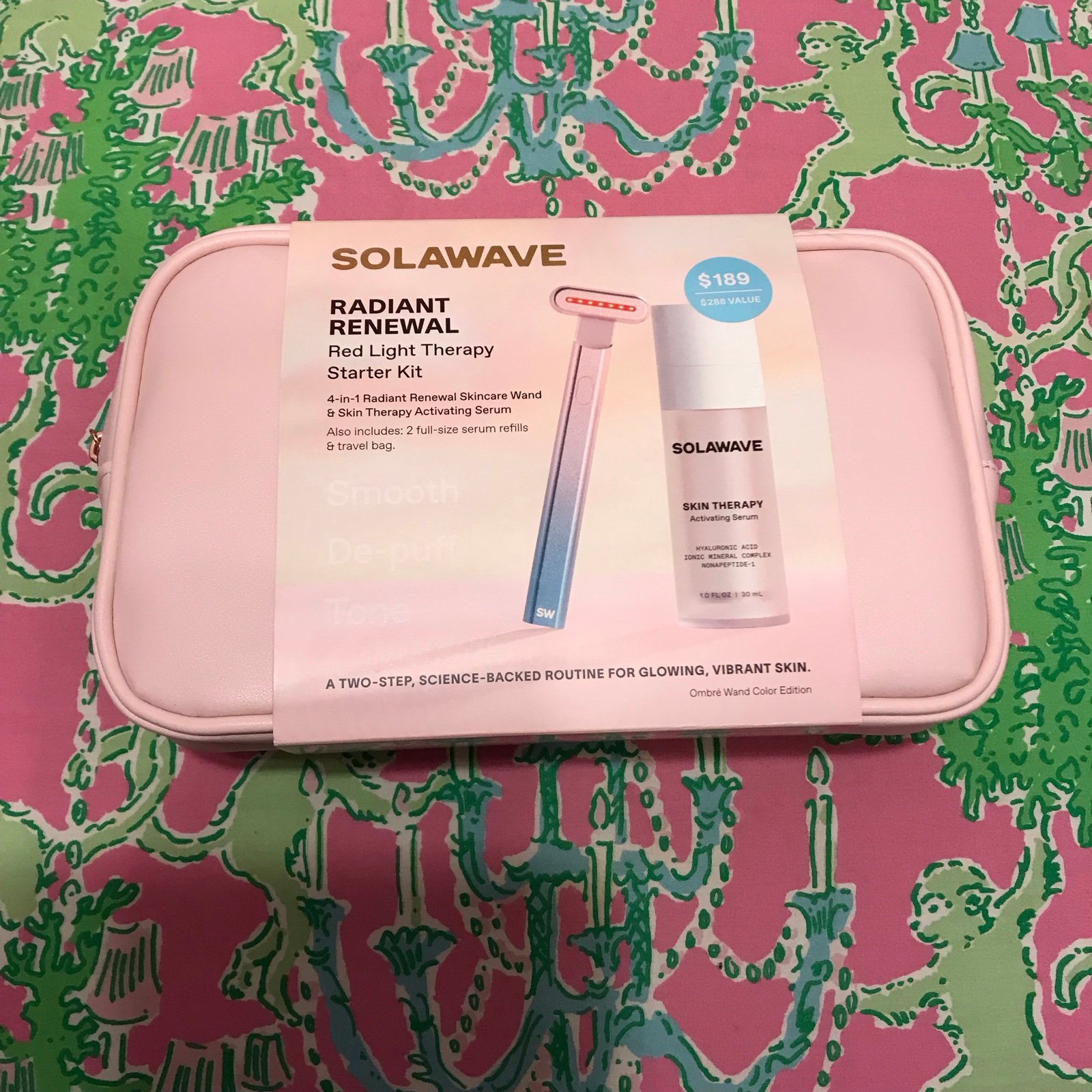 SolaWave Radiant Renewal Red Light Therapy Starter Kit