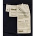 Reformation Stowe Ribbed Mock Neck Mini Dress Short Sleeve Navy Womens Size S