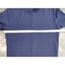 Reformation Stowe Ribbed Mock Neck Mini Dress Short Sleeve Navy Womens Size S