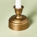 Hearth & Hand Magnolia Flameless Christmas Window brass Candles w/Timer