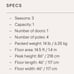 NEW, unused, 2023 Kelty H2GO camp shower and privacy shelter