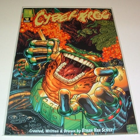 Cyberfrog #0 - Arthur Adams variant - Harris Comics - NM