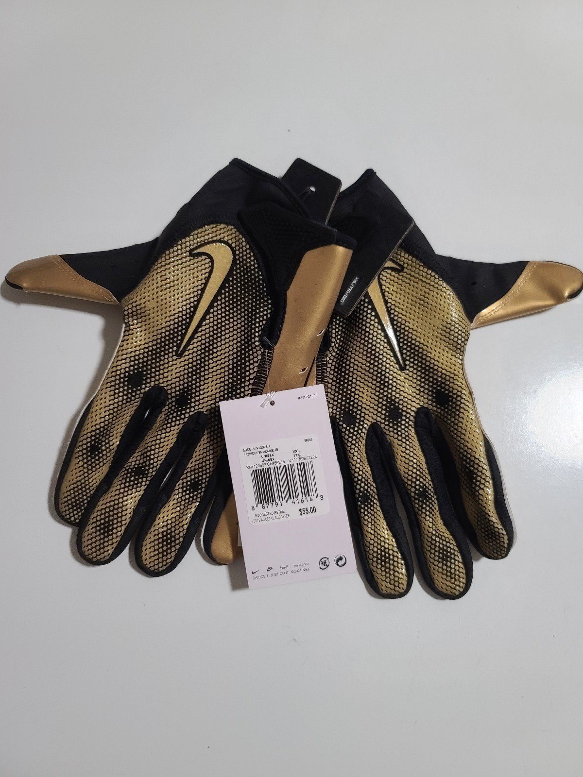Nike Vapor Jet 7.0 Football Gloves New