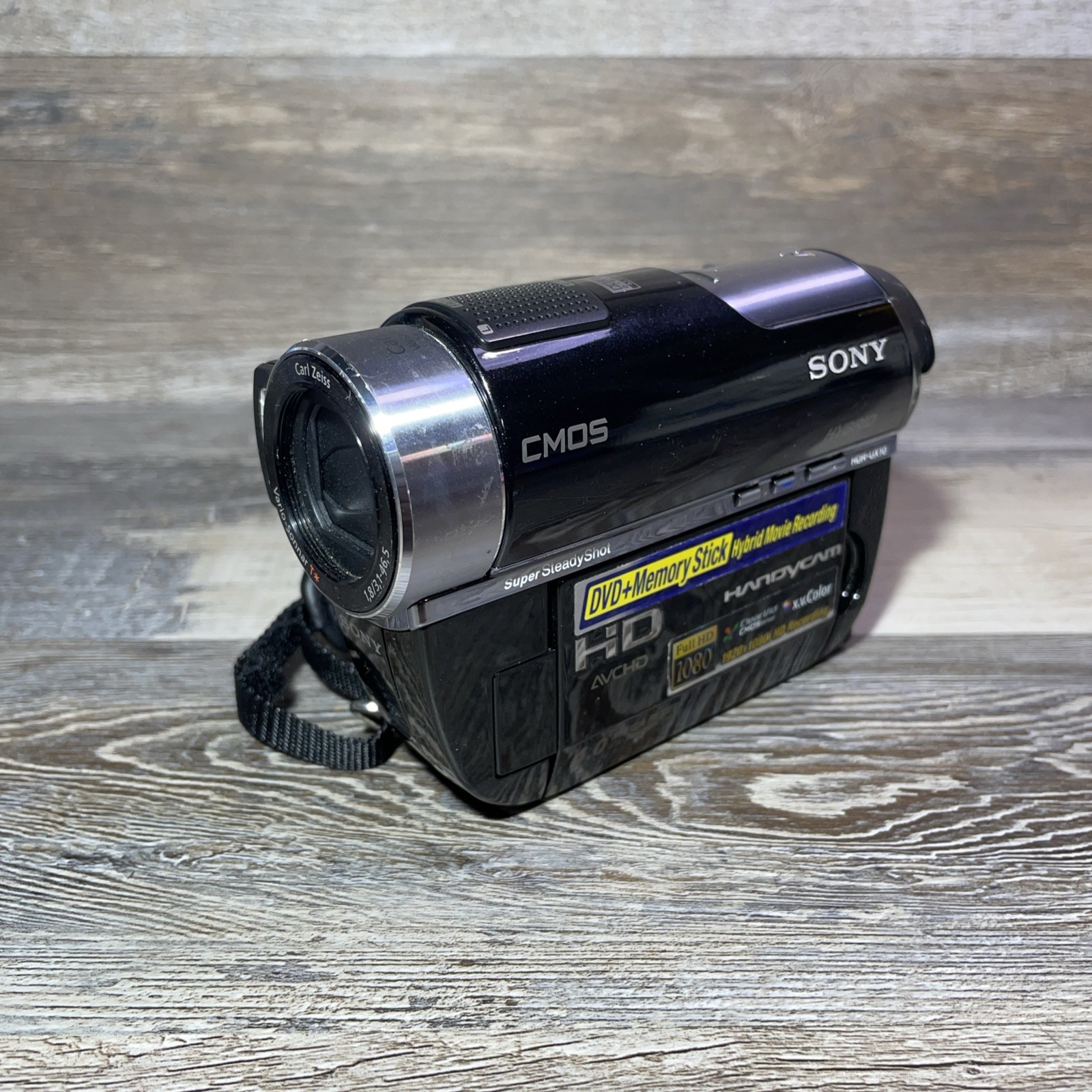 SONY Handycam HDR-UX10 DVD HD Hybrid Camcorder No Battery / Untested Sold As Is