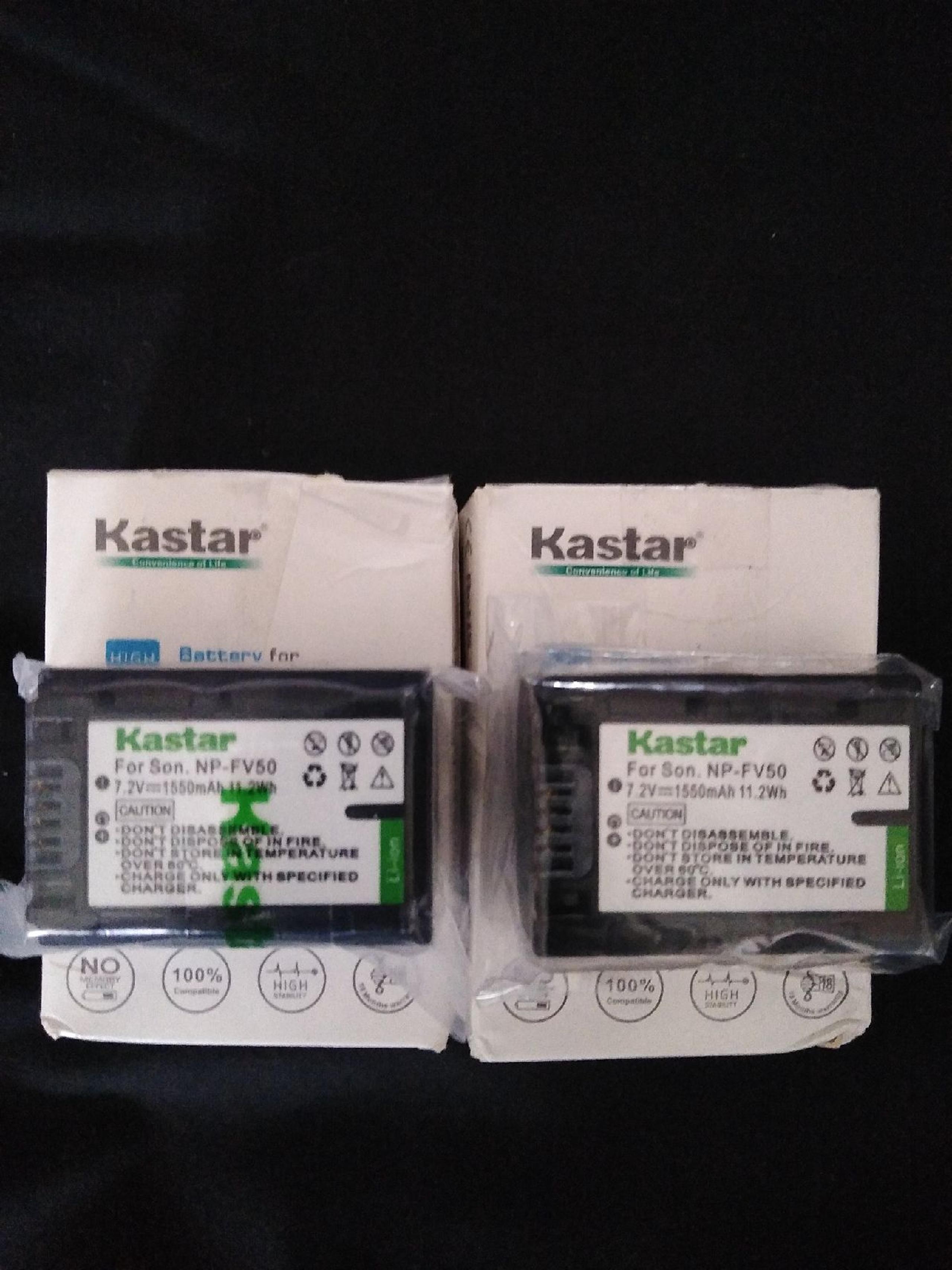 Kastar rechargeable camera batteries