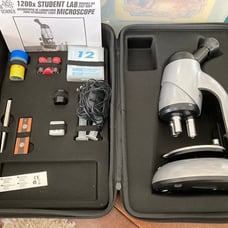 eduScience 1200x Student Lab Microscope