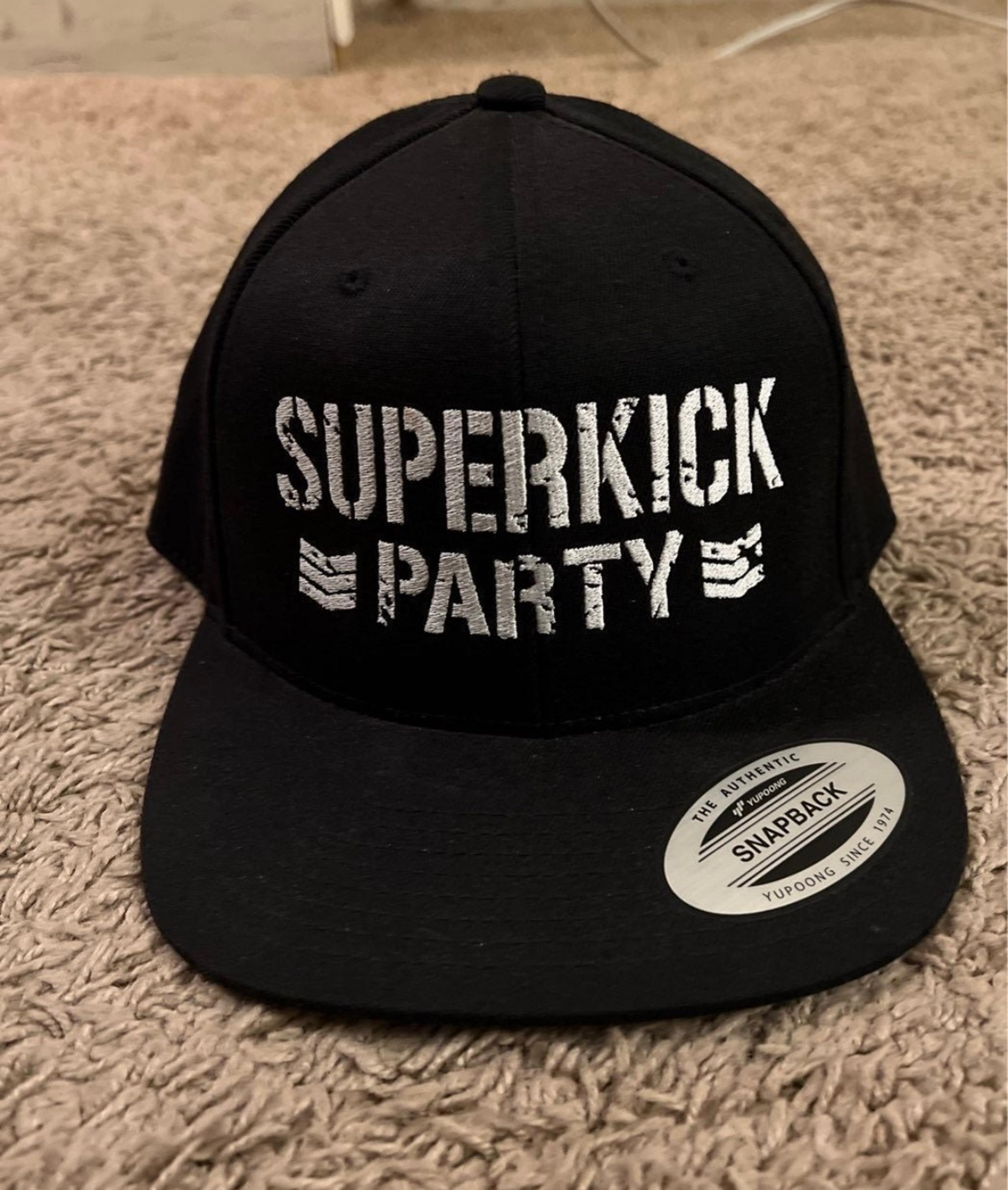 NJPW Bullet Club Superkick Party Snapback Hat Young Bucks Vintage aew wwe wwf
