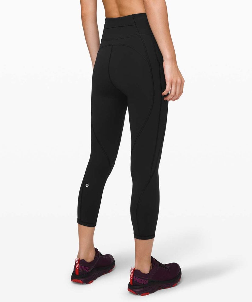 lululemon athletica Time To Sweat Crop 23 Black