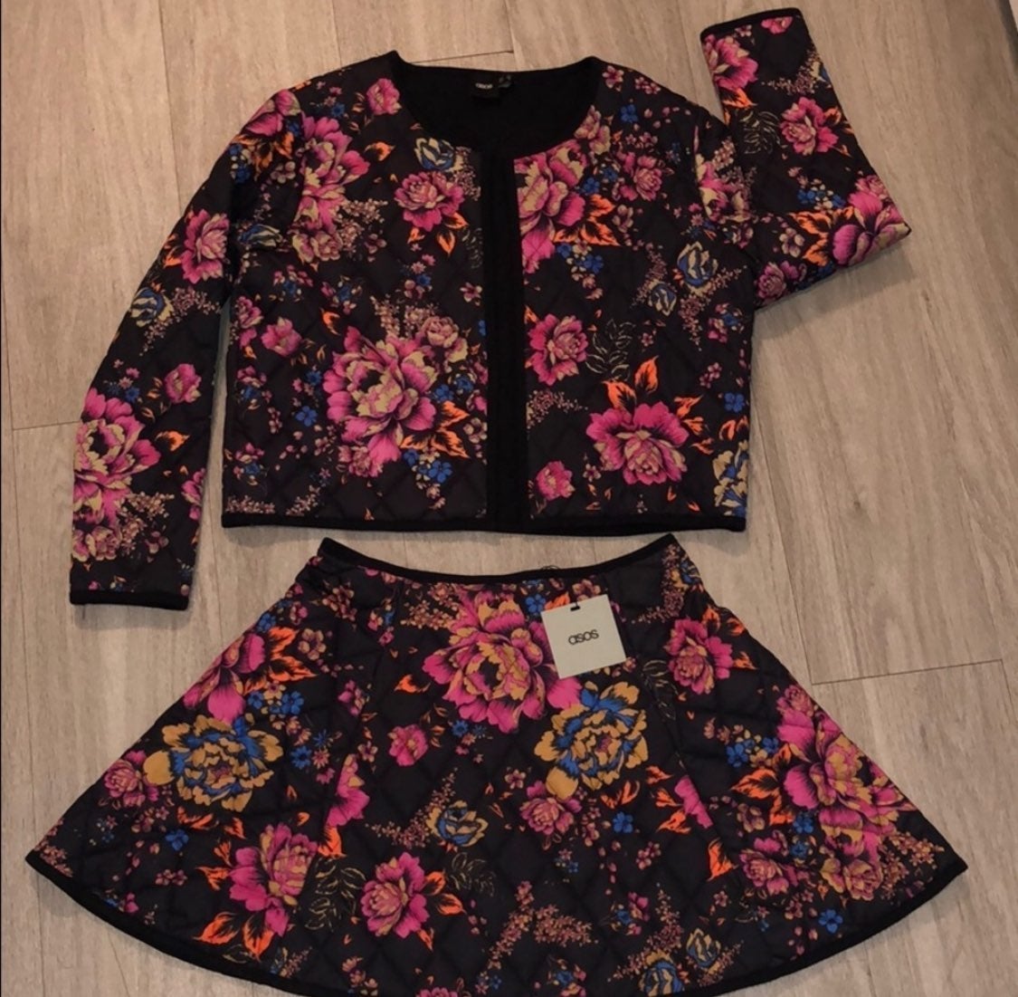 Asos Floral Skirt and Jacket