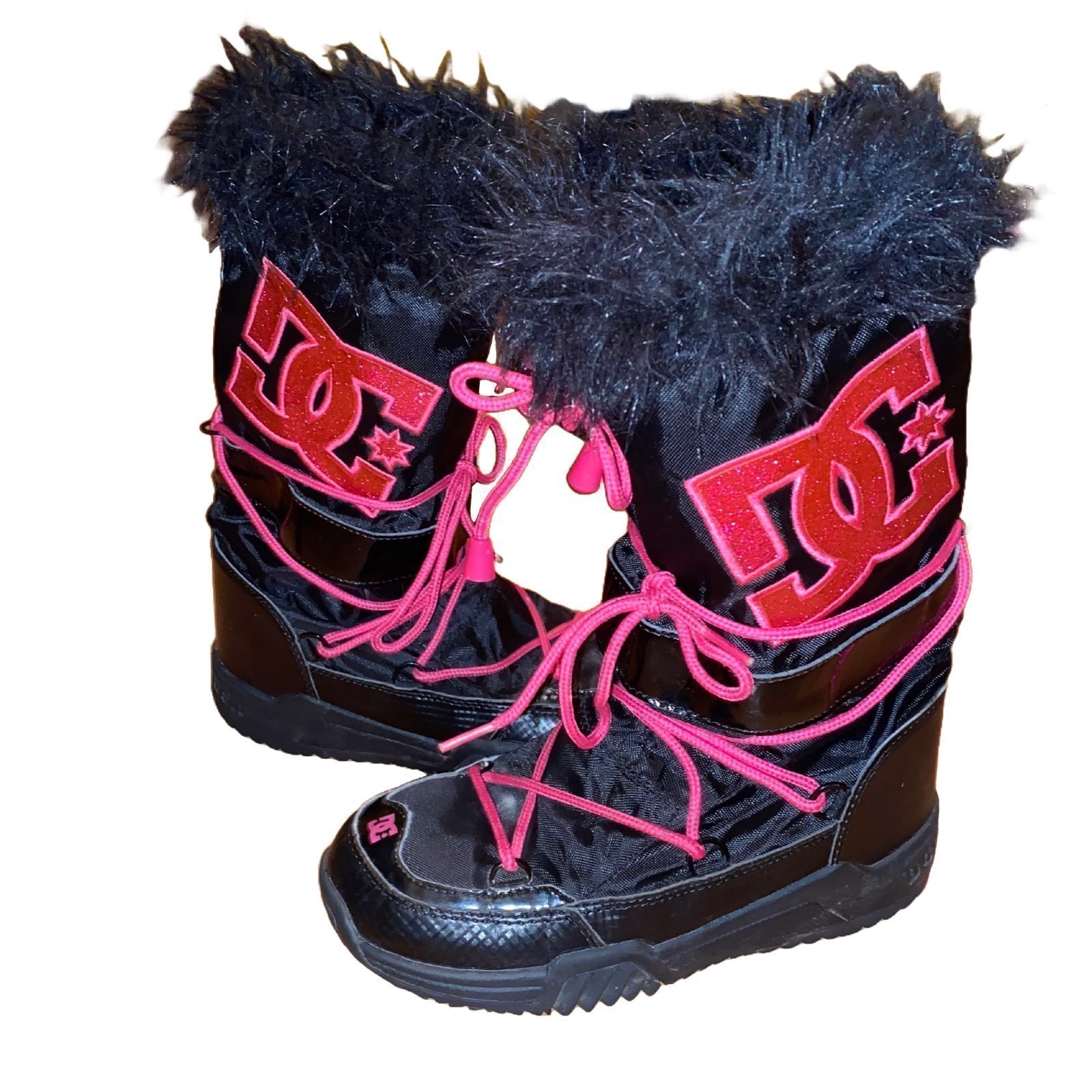 Rare Y2K Pink DC Chalet Snow Winter Boots