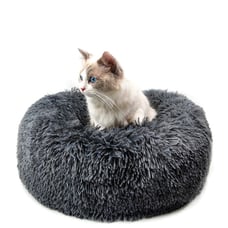 Pet Beds for Cats Anti Anxiety Fluffy Dog Bed Cuddler with Anti-Slip