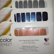 Just Peachy 3 Set Bundle - Color Street - HTF!