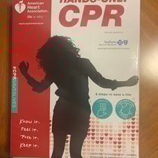 American Heart Association Hands Only CPR Kit Mini Anne NIB