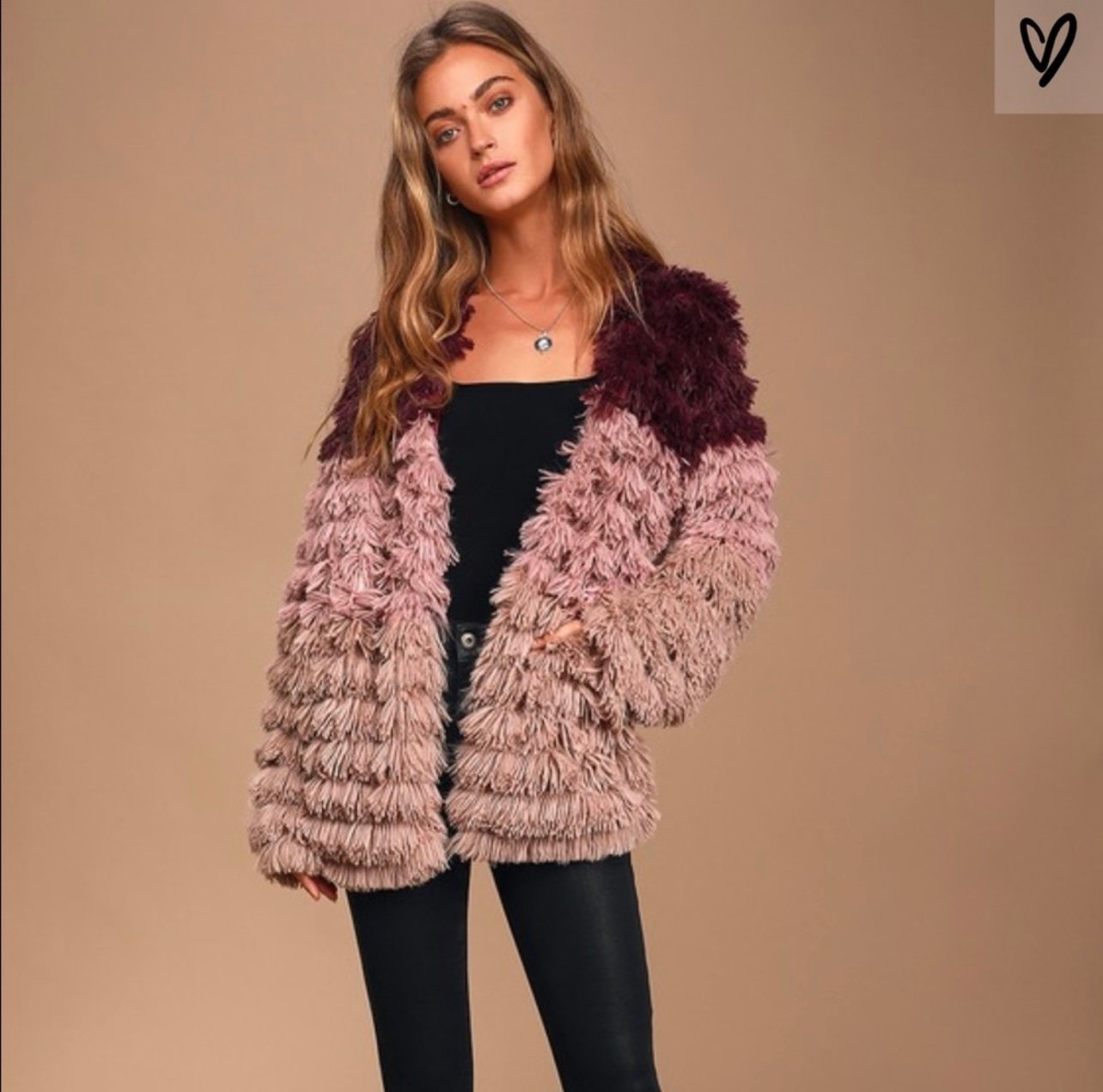 MinkPink Lost Weekend Ombré Jacket