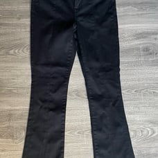 American Eagle black flare jeans
