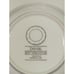 Dansk Fransk Collection Soup Bowls Large Rim Raised Curved Lines Set 4 White (A)