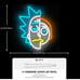 Rick and Morty led sign