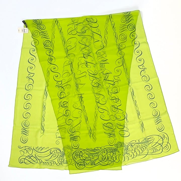NWT RARE Authentic Hermès Sheer Rectangular Scarf/Shawl