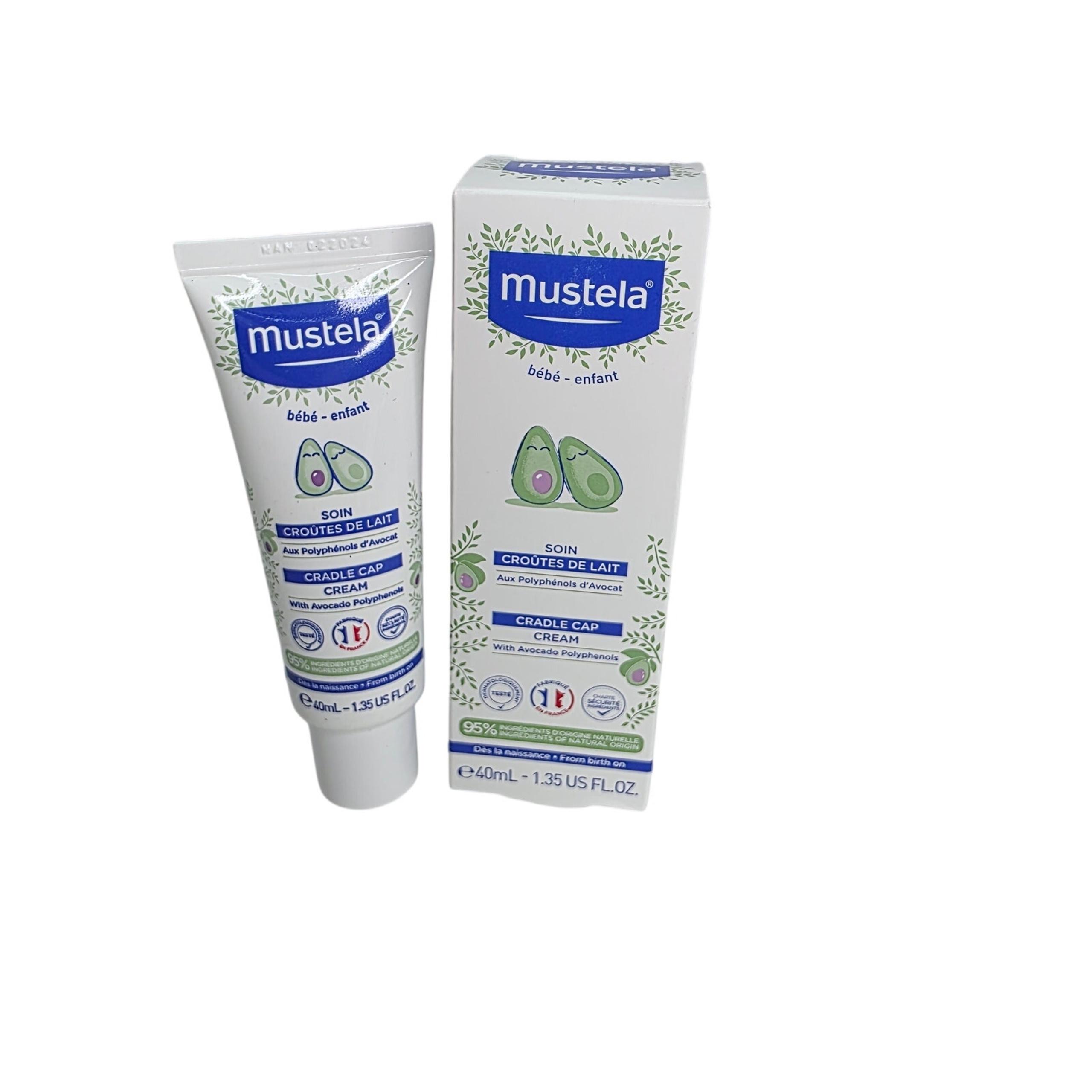 Mustela 2 pk Baby Cradle Cap Cream W Natural Avocado  Paraben Free & Fragrance