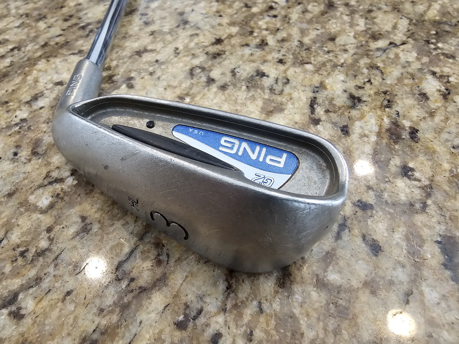 RH PING G2 Black Dot 3HL High Launch with a True Temper Regular-Flex Steel Shaft