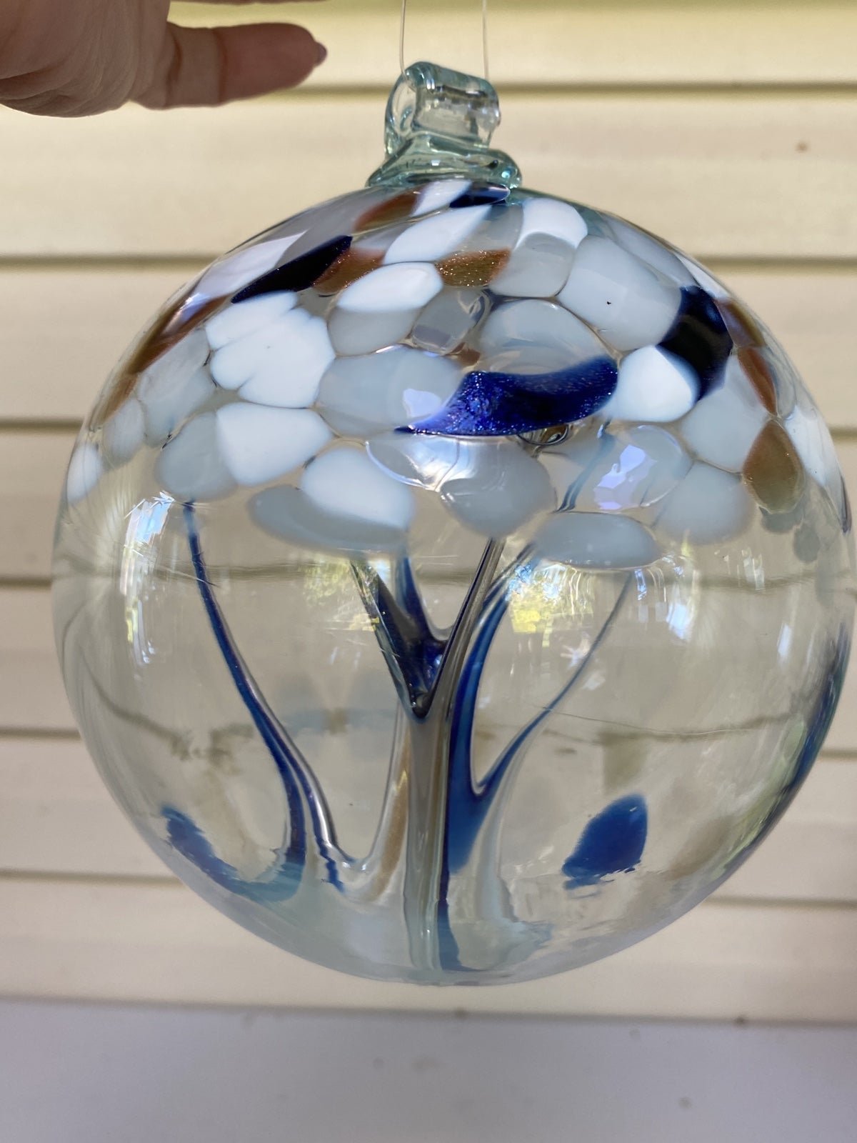 Large Tree of Life Witch Ball Ornament